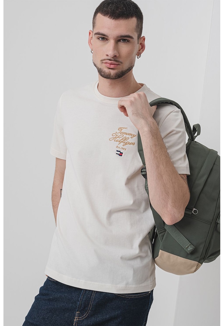 Тениска с лого Tommy Hilfiger