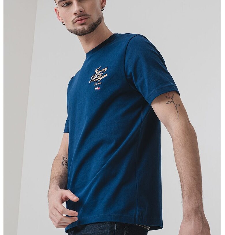 Тениска с лого Tommy Hilfiger