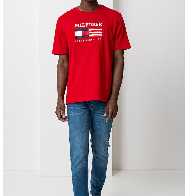 Тениска с лого Tommy Hilfiger