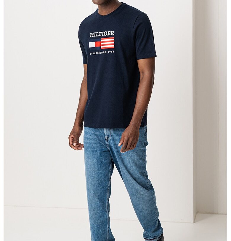 Тениска с лого Tommy Hilfiger