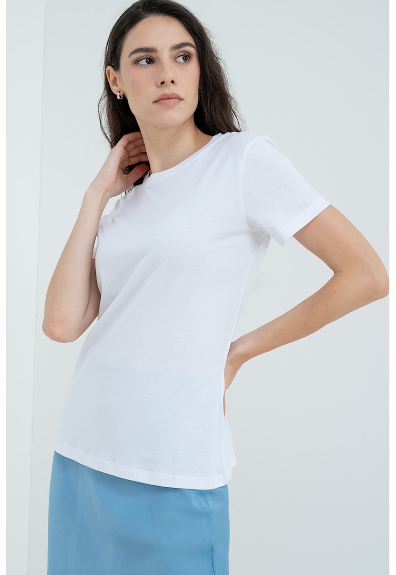 Тениска с лого встрани ARMANI EXCHANGE