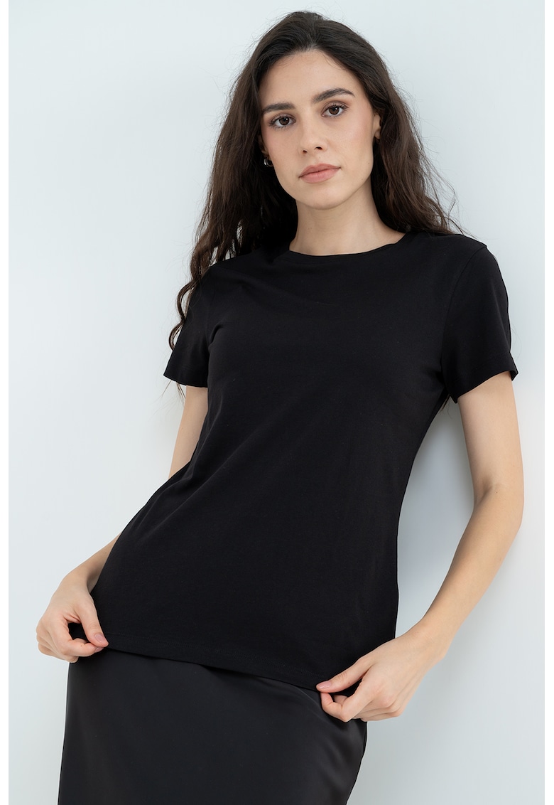 Тениска с лого встрани ARMANI EXCHANGE