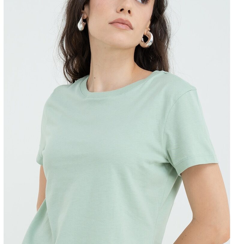 Тениска с лого встрани ARMANI EXCHANGE