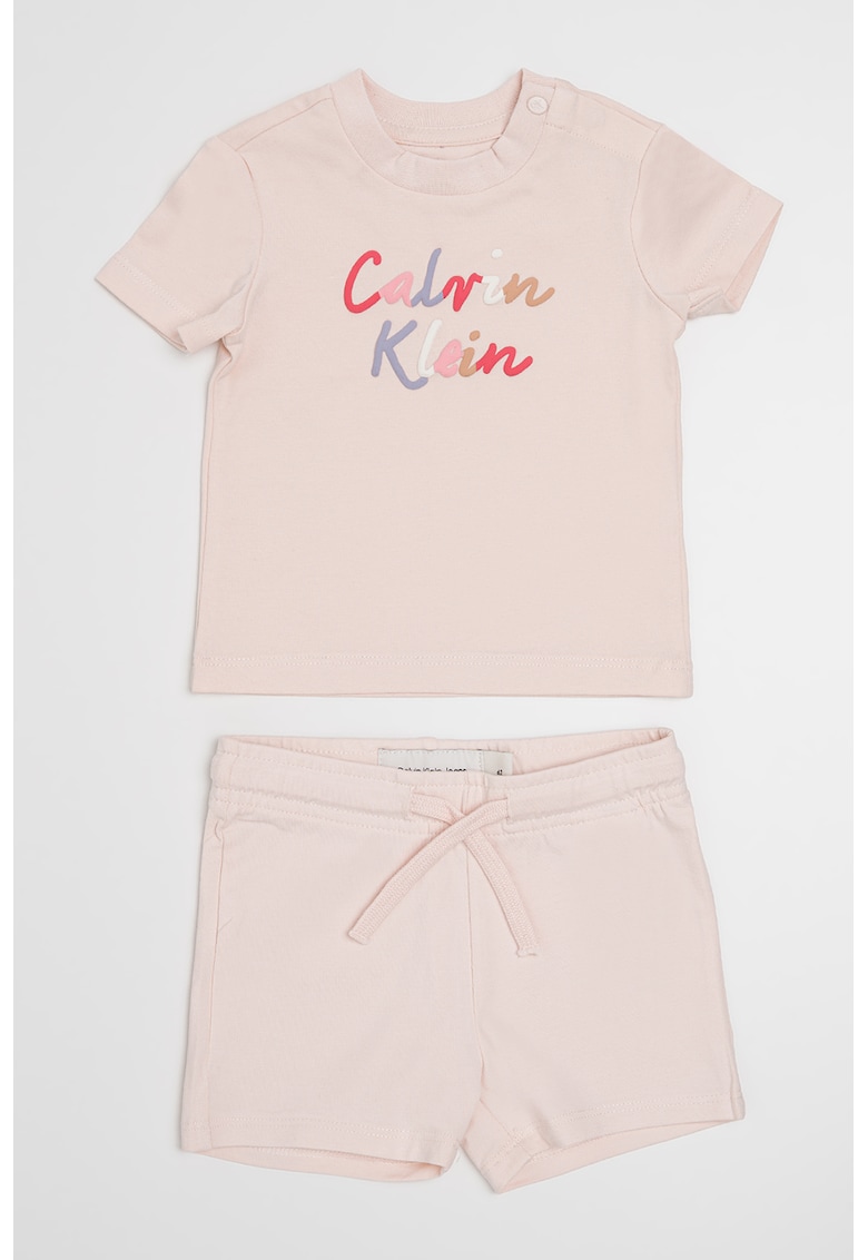 Тениска с лого и къс панталон - 2 части CALVIN KLEIN