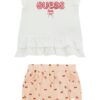 Тениска с лого и къс панталон - 2 части GUESS KIDS