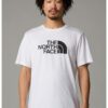 Тениска с лого и овално деколте The North Face