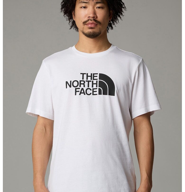 Тениска с лого и овално деколте The North Face