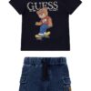 Тениска с лого и панталон - 2 части GUESS KIDS