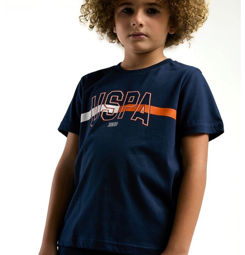 Тениска с лого и шорти - 2 части US Polo Assn