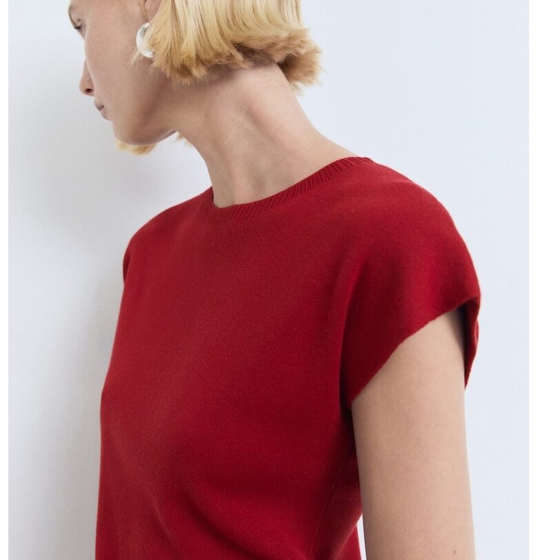 Тениска с модал Mango