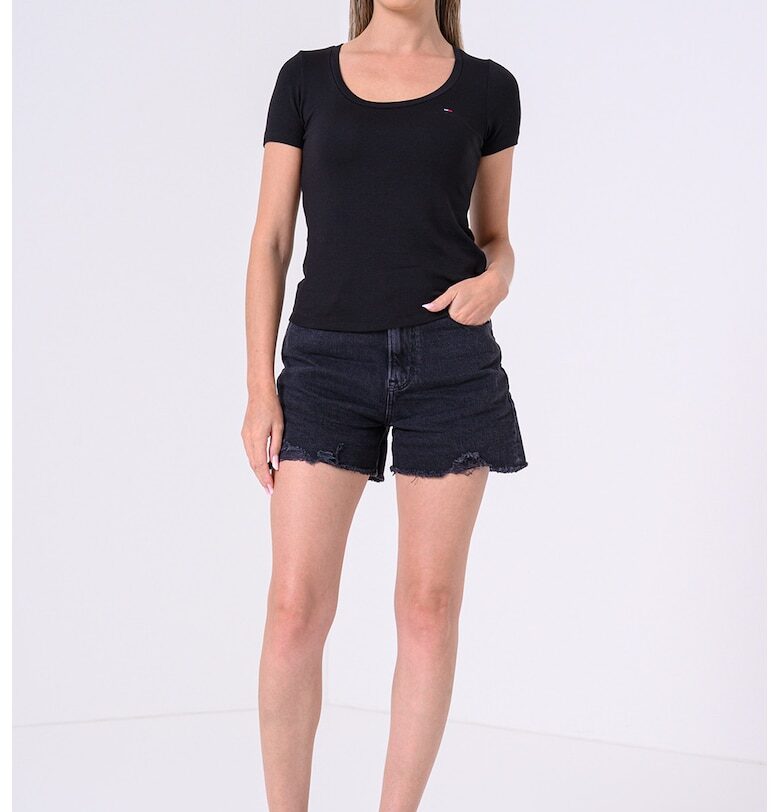 Тениска с модал Tommy Jeans
