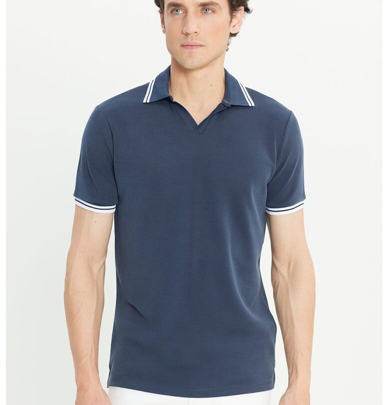 Тениска с модал с яка ACCo