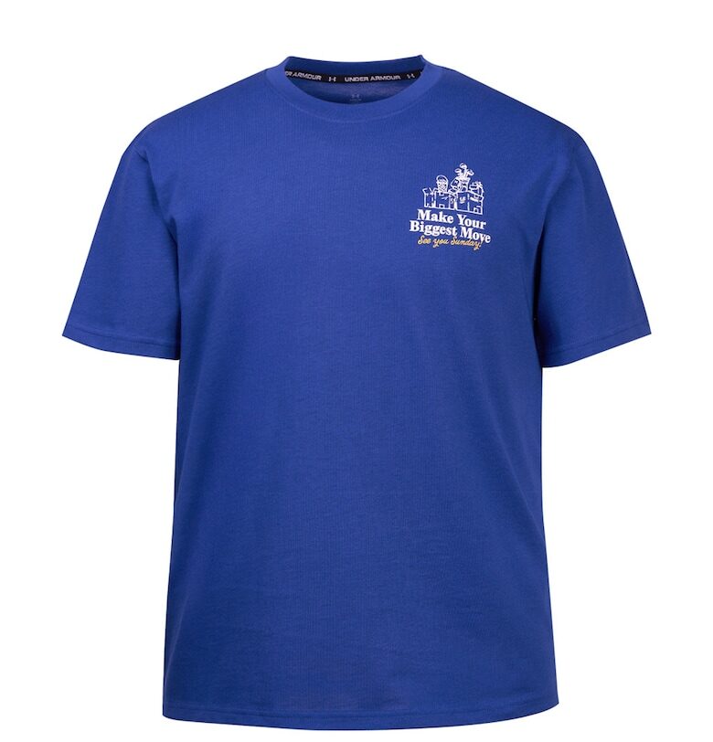 Тениска с надпис на гърба Under Armour