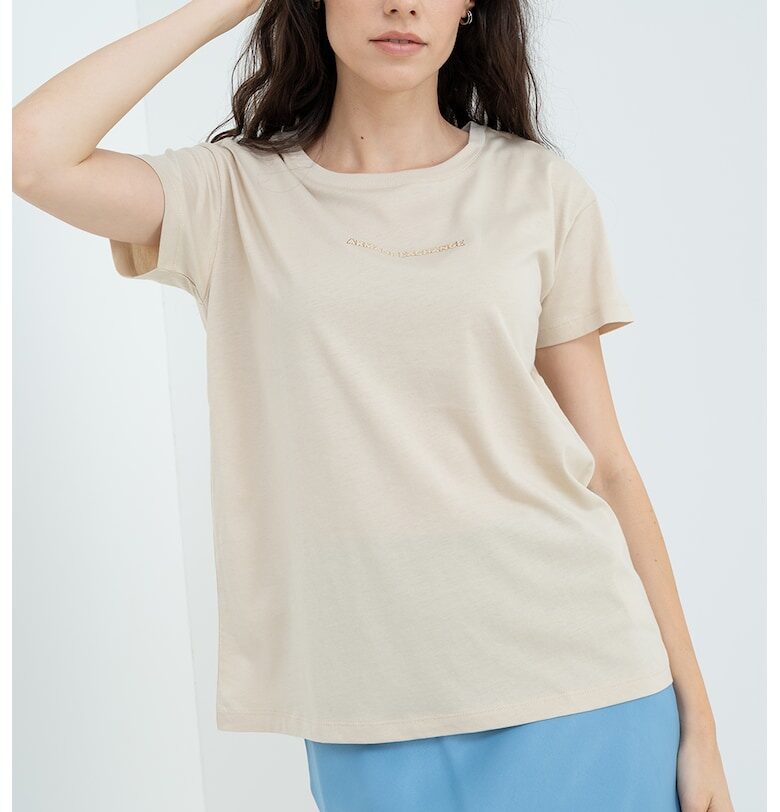 Тениска с овално деколте ARMANI EXCHANGE