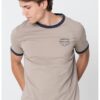 Тениска с овално деколте ARMANI EXCHANGE