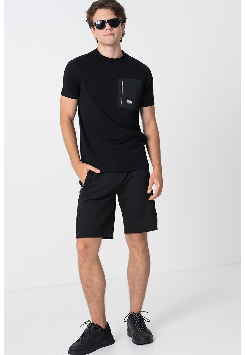 Тениска с овално деколте Karl Lagerfeld