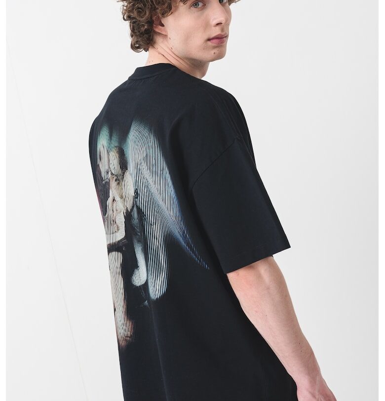 Тениска с овално деколте OFF-WHITE