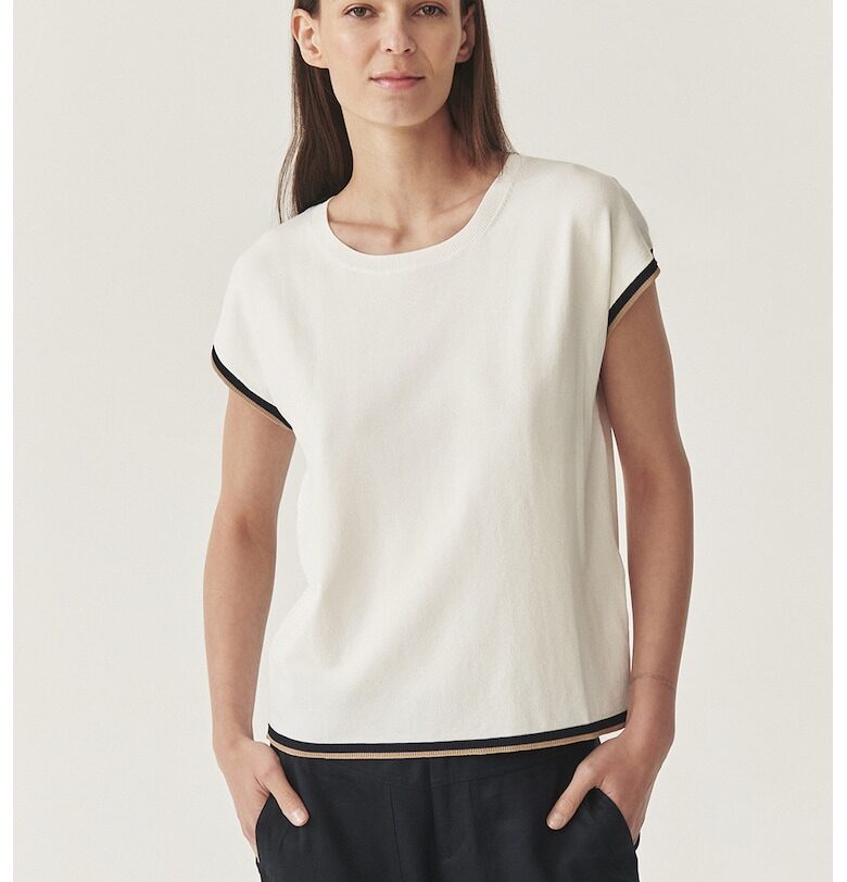 Тениска с овално деколте Tatuum