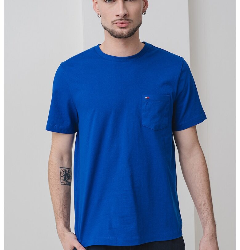 Тениска с овално деколте Tommy Hilfiger