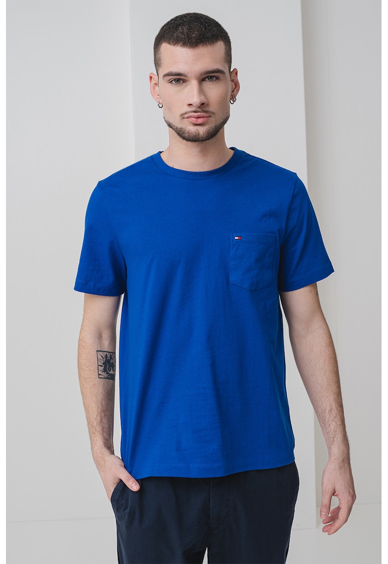 Тениска с овално деколте Tommy Hilfiger