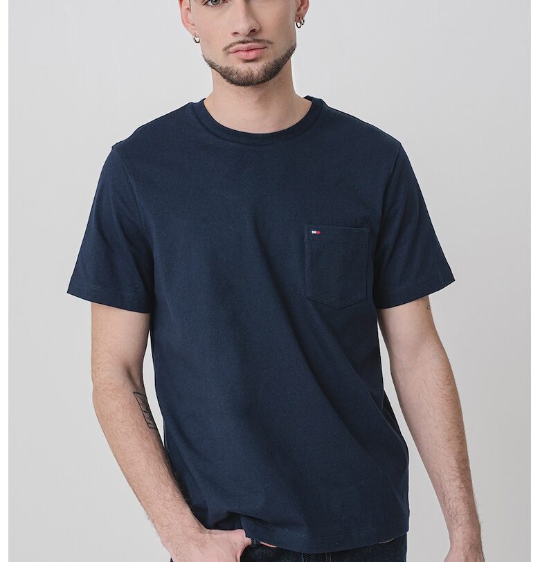 Тениска с овално деколте Tommy Hilfiger