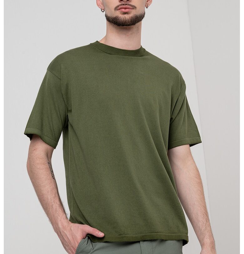 Тениска с овално деколте United Colors of Benetton