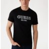 Тениска с овално деколте и лого GUESS