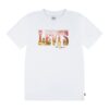 Тениска с овално деколте и лого Levis