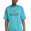 Тениска с овално деколте и лого adidas Sportswear