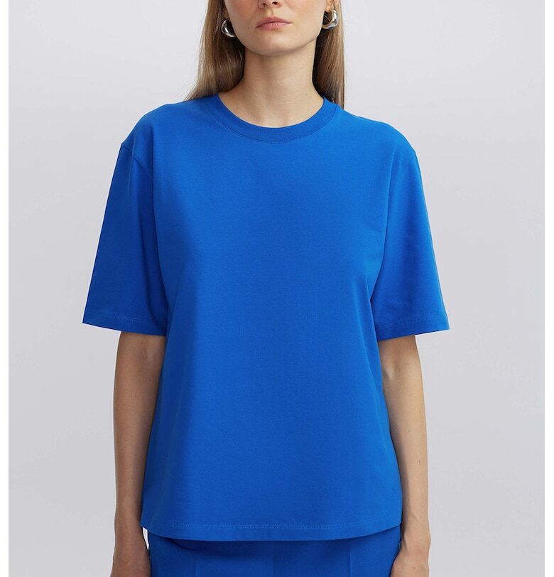 Тениска с овално деколте и паднали ръкави Ipekyol