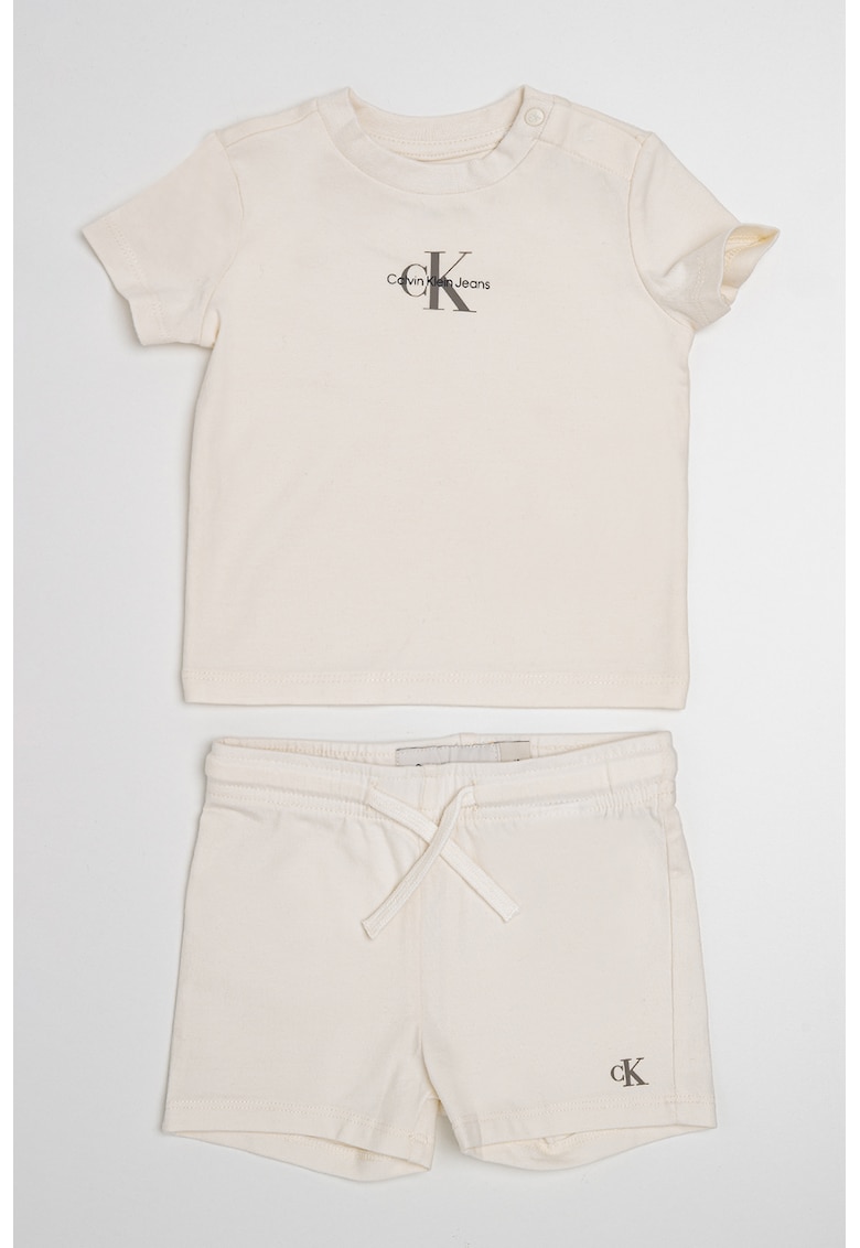 Тениска с памук и къс панталон - 2 части CALVIN KLEIN
