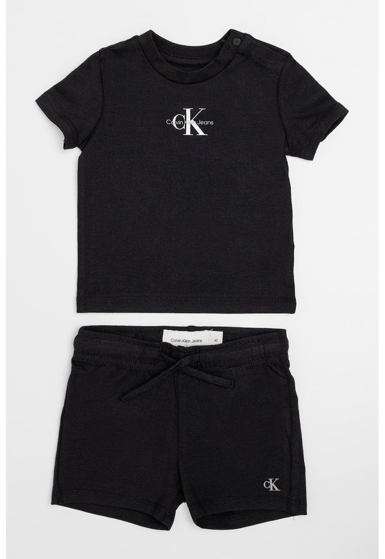 Тениска с памук и къс панталон - 2 части CALVIN KLEIN