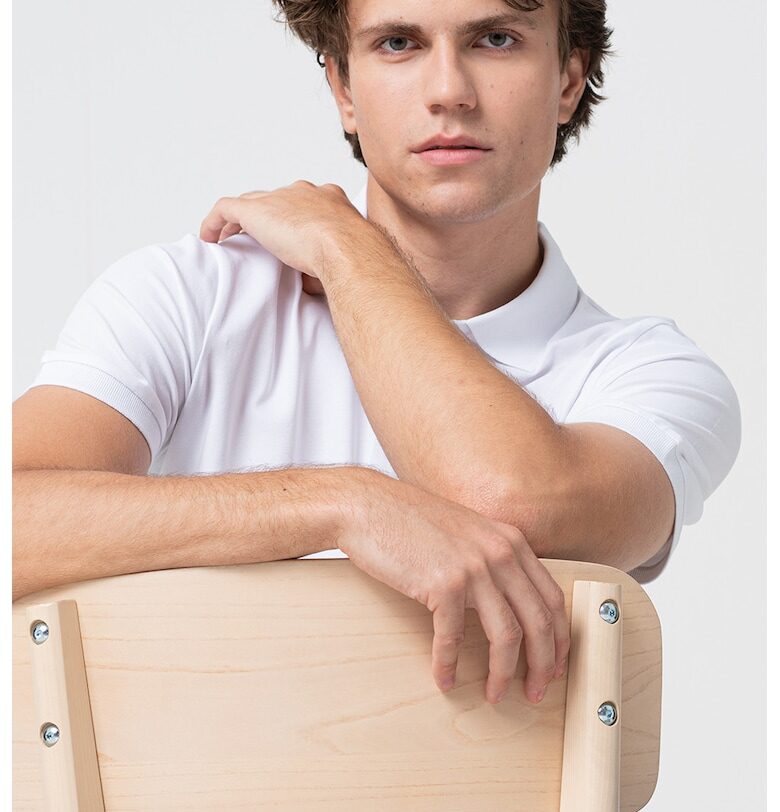 Тениска с памук и лого Karl Lagerfeld