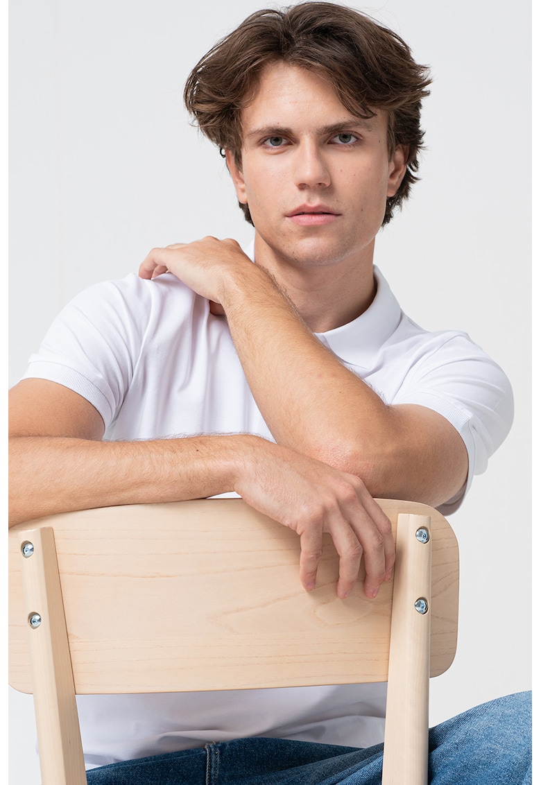 Тениска с памук и лого Karl Lagerfeld