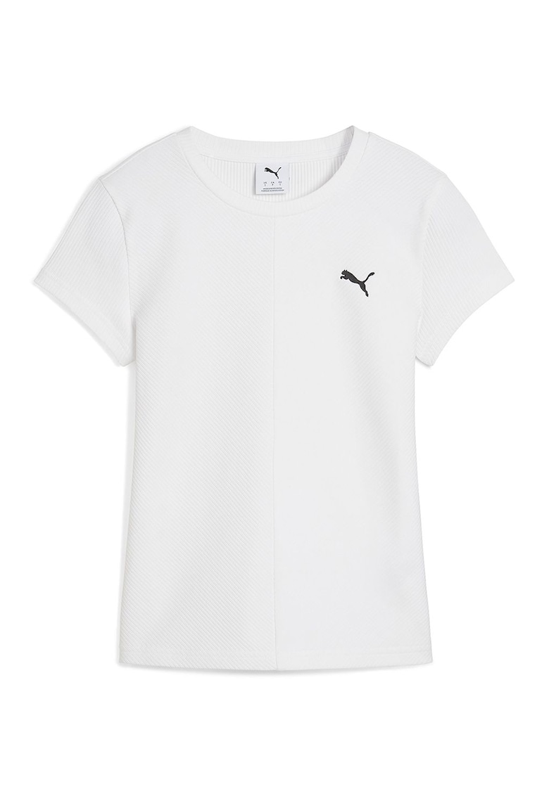 Тениска с памук с лого Puma