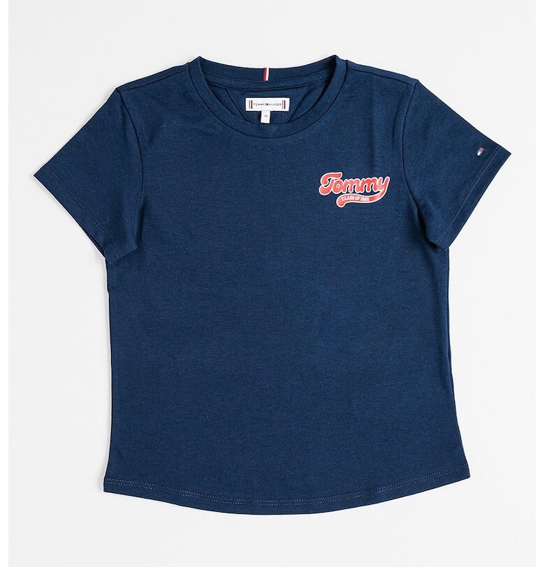 Тениска с памук с лого Tommy Hilfiger