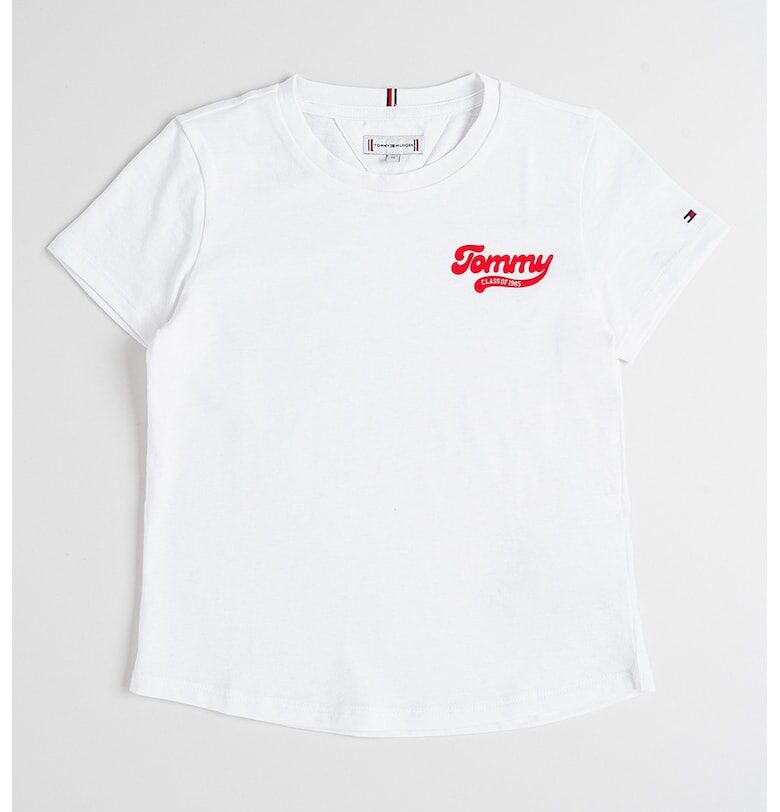 Тениска с памук с лого Tommy Hilfiger