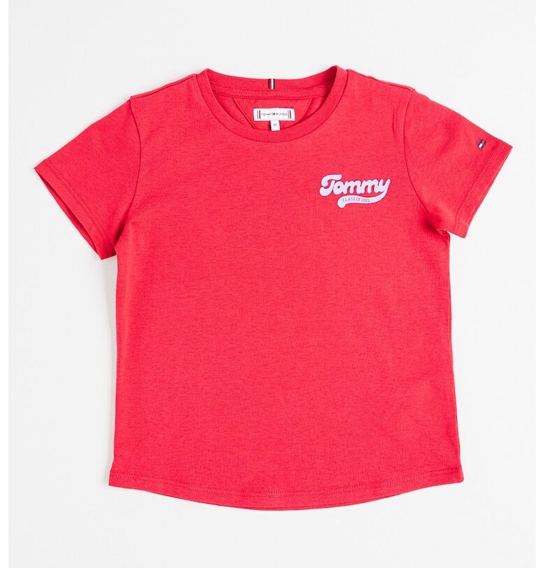 Тениска с памук с лого Tommy Hilfiger