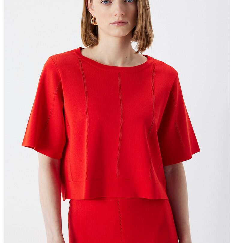 Тениска с перфорации Ipekyol