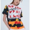 Тениска с принт Moschino Jeans