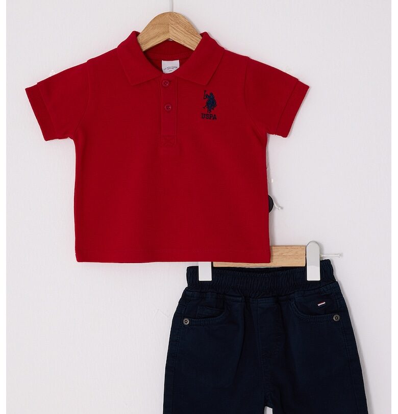 Тениска с принт и панталон - 2 части US Polo Assn