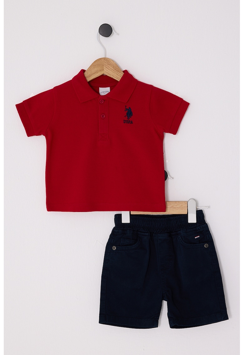 Тениска с принт и панталон - 2 части US Polo Assn