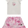 Тениска с принт и пола с тропически принт - 2 части GUESS KIDS