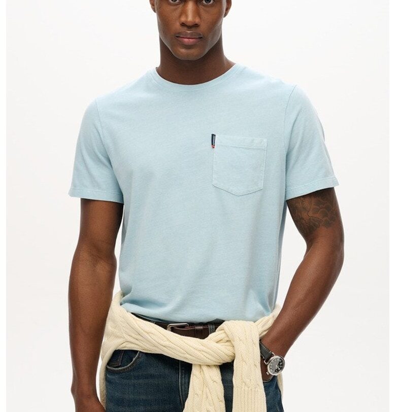 Тениска с пришити джобове на гърдите SD0APM1012206A000000 SUPERDRY