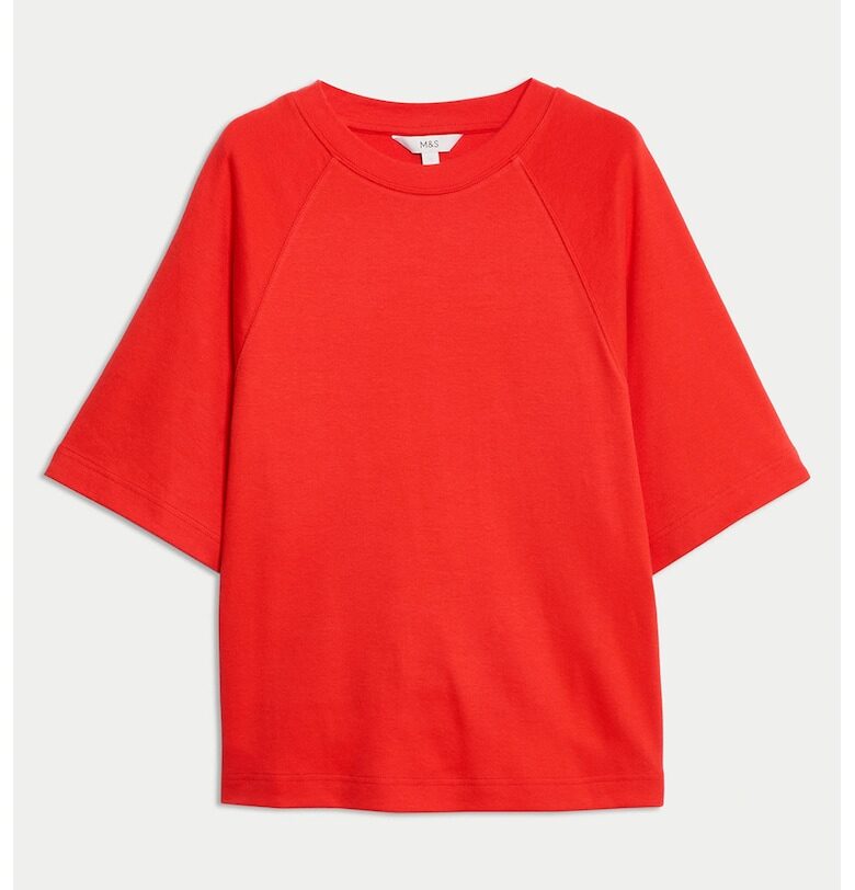 Тениска с ръкави реглан Marks  Spencer