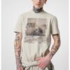 Тениска с фотопринт BOSS
