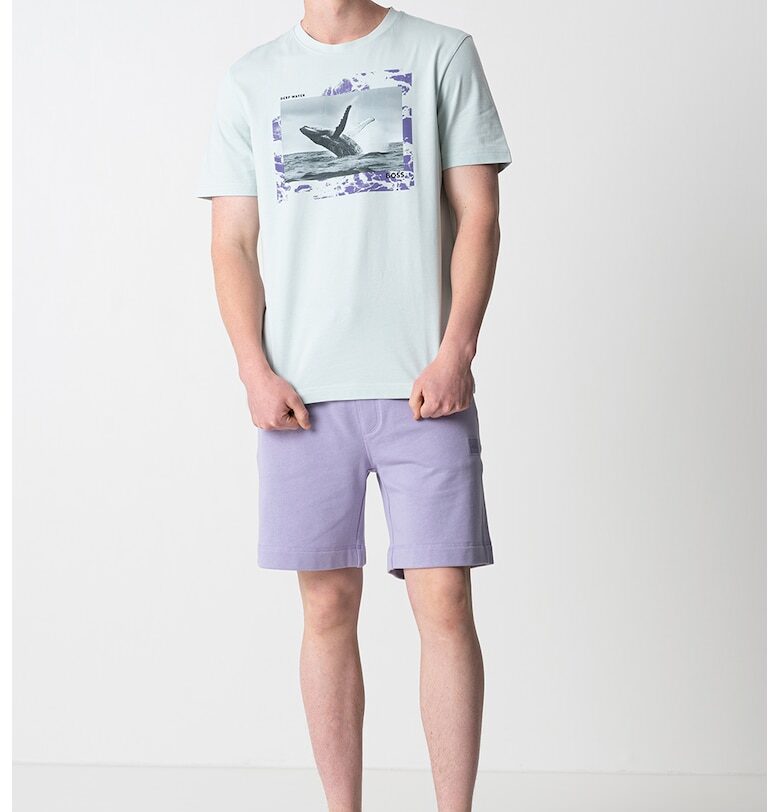 Тениска с фотопринт BOSS