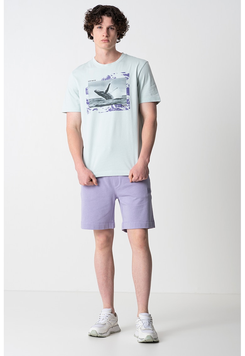 Тениска с фотопринт BOSS