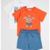 Тениска с щампа и къс панталон - 3 части Mayoral