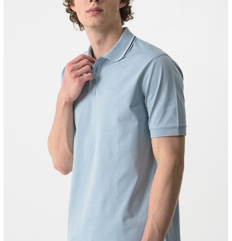 Тениска с яка ARMANI EXCHANGE